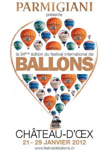 Подія: 34-й Міжнародний фестиваль повітряних куль (Festival International de Ballons / International Hot-Air Balloon Festival in Château-d'Oex)