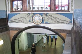 Головний залізничний вокзал в Празі (Фото: Яна Шустова)   На вокзалі мені вдалося поговорити і з людиною, якій Ласло Шімег і його проект «Шанс» вже допомогли