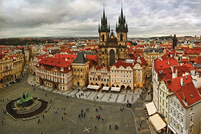 Чехія - найзахідніша з усіх країн Східної Європи