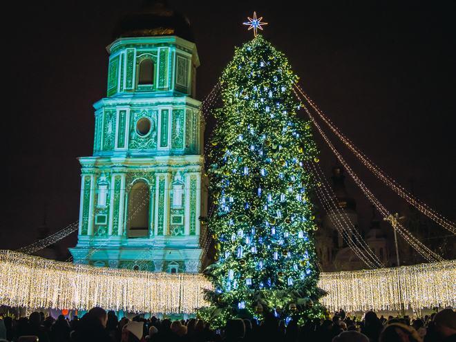 Найгарніші різдвяні ялинки 2018: Київ