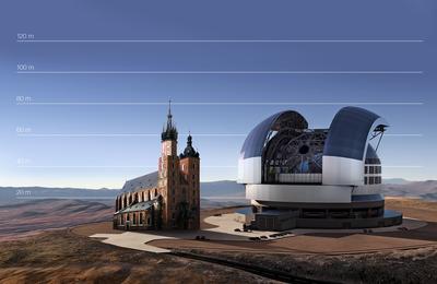 Телескоп будет расположен на вершине Серро-Армазонес на высоте 3060 м над уровнем моря, в центральной части пустыни Атакама в Чили