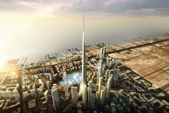 Королівська вежа в Джидді   Країна: Саудівська Аравія   Вартість проекту: 20 млрд доларів   Найвища будівля в світі будується в 32 кілометрах на північ від міста Джидда в Саудівській Аравії