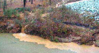 Surface runoff is precipitation runoff over the landscape