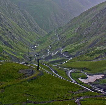 Гірський перевал в Тушетії