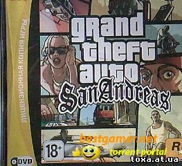 Назва: Grand Theft The Auto: San Andreas / GTA San Andreas Original   Рік виходу: 2005   Жанр: Action   Розробник: Rockstar Games   Мова інтерфейсу: Російська   Оригінальний образ GTA San Andreas, який продається в магазині